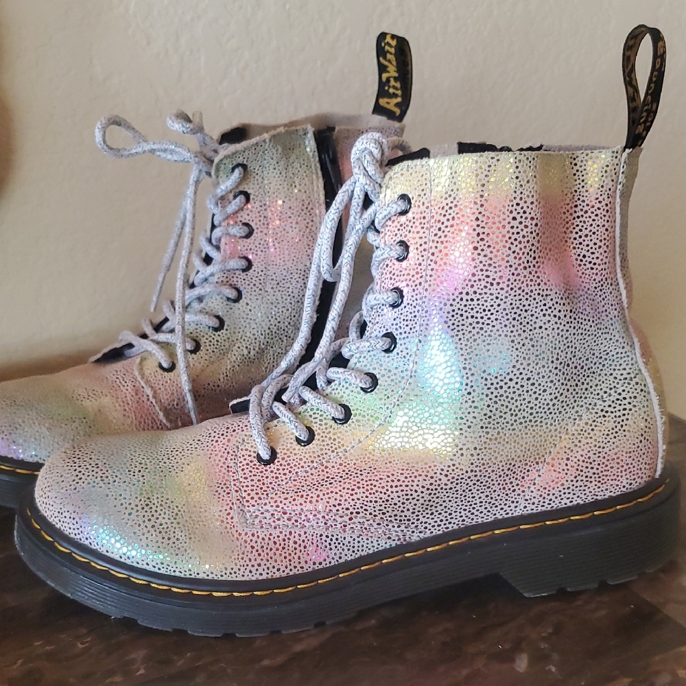 Dr. Martens Rainbow Sparkle Pascal Boots